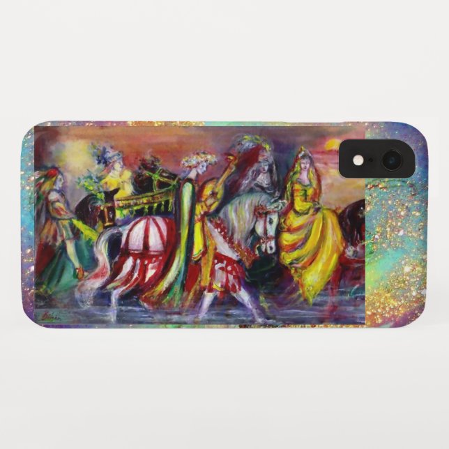 RIDERS IN THE NIGHT Fantasy Case-Mate iPhone Case (Back (Horizontal))