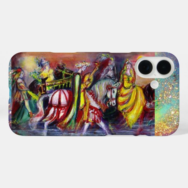 RIDERS IN THE NIGHT Fantasy Case-Mate iPhone Case (Back (Horizontal))