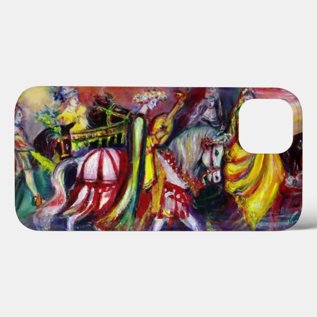 RIDERS IN THE NIGHT Fantasy Case-Mate iPhone Case (Back (Horizontal))