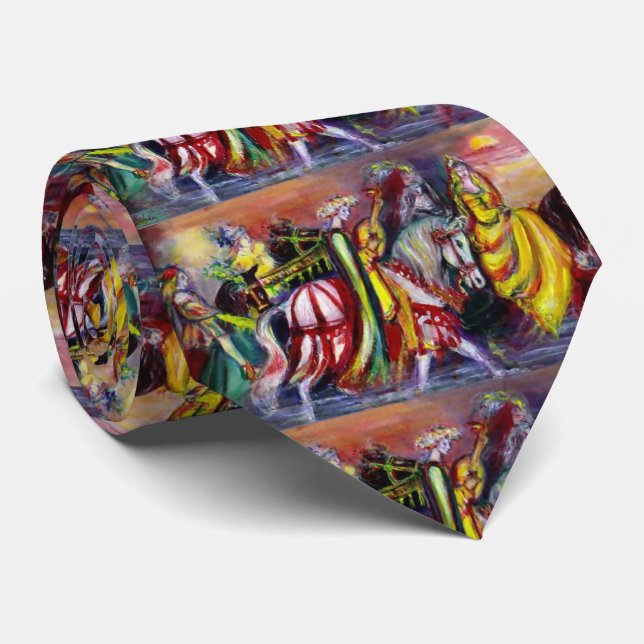 RIDERS IN THE NIGHT Fantasy Tie (Rolled)
