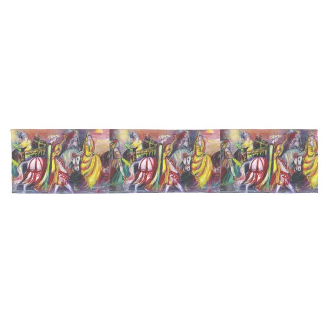 RIDERS IN THE NIGHT SHORT TABLE RUNNER (Horizontal)