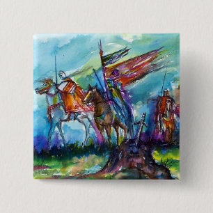 RIDERS IN THE STORM 2 INCH SQUARE BUTTON