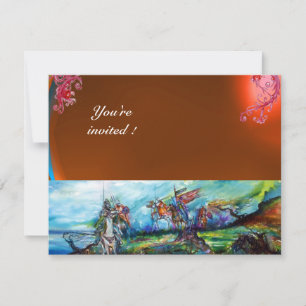 RIDERS IN THE STORM gem orage Invitation