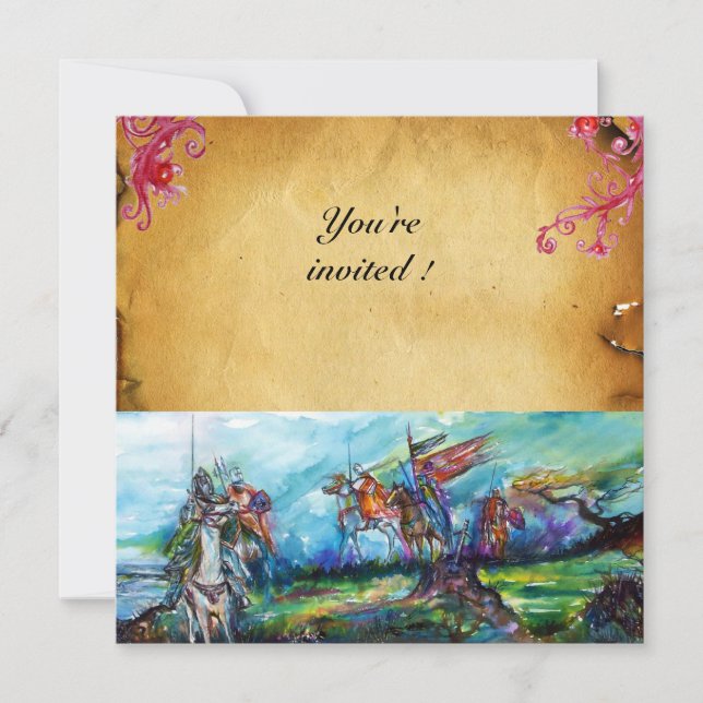 RIDERS IN THE STORM INVITATION (Front)