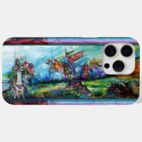 RIDERS IN THE STORM Medieval Knights Blue