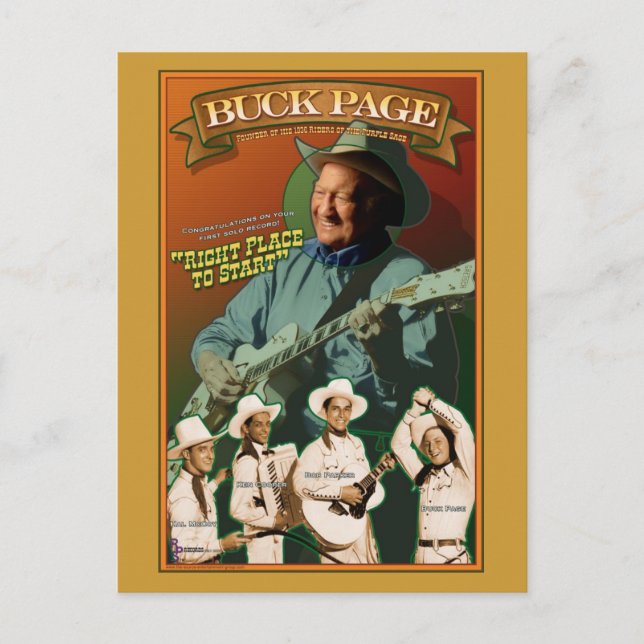 Riders of the Purple Sage. Postcard (Front)