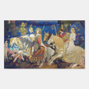 Riders of the Sidhe, c. 1911 by John Duncan Sticker