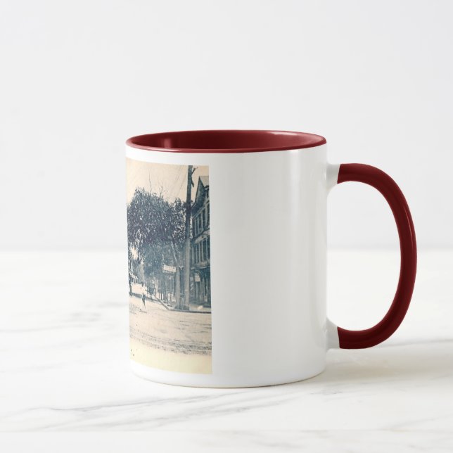 Ridgewood Ave., Ridgewood, New Jersey Vintage Mug (Right)