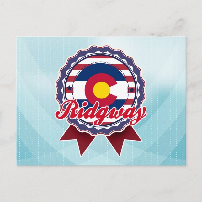 Ridgway, CO Postcard (Front)