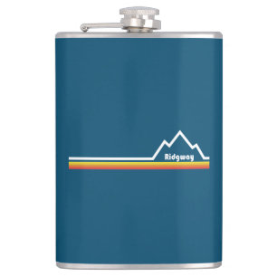 Ridgway, Colorado Hip Flask