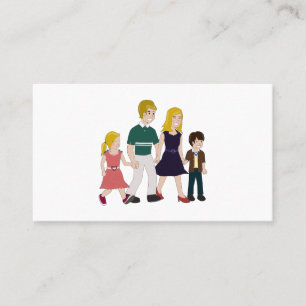 Ridiculously Happy Family Business Card