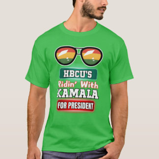 Ridin with Kamala HBCUs United for 2024 victory vi T-Shirt