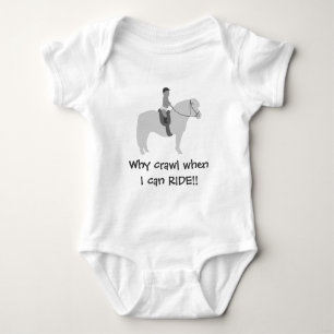 Riding Baby Bodysuit