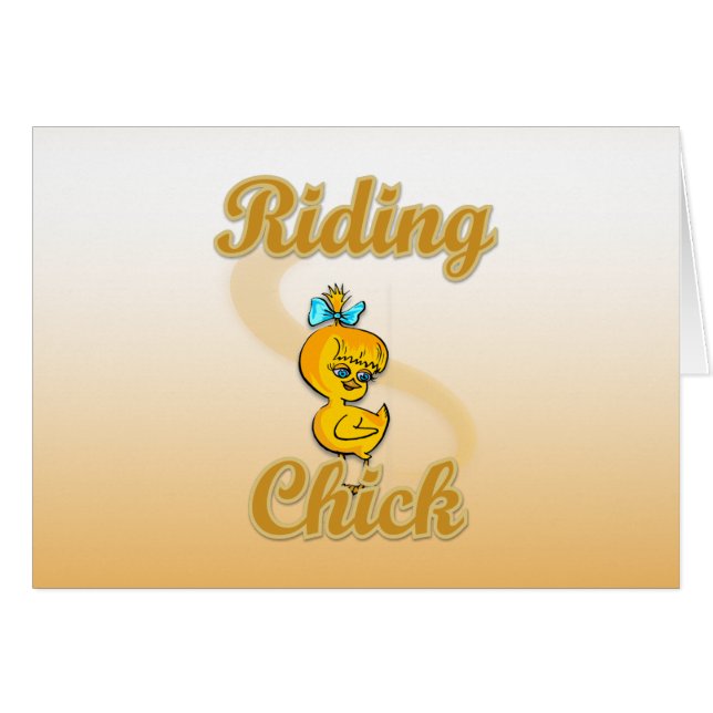 Riding Chick (Devant horizontal)