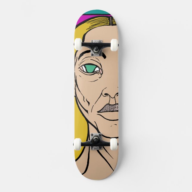Riding In Style  Skateboard (Front)
