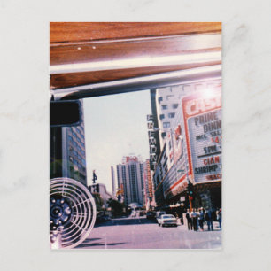 Riding into Vegas Postcard