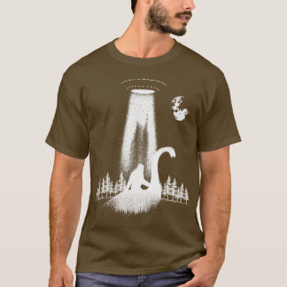 Riding Loch Ness Monster 3 T-Shirt
