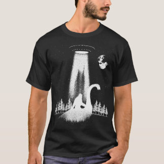 Riding Loch Ness Monster 3 T-Shirt