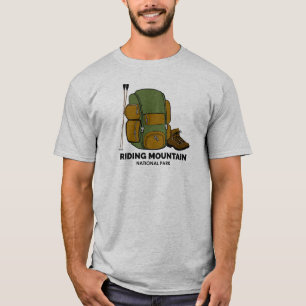 Riding Mountain National Park Backpack T-Shirt