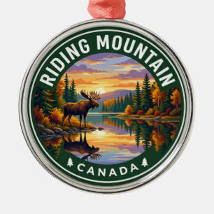 Riding Mountain National Park Canada Metal Ornament