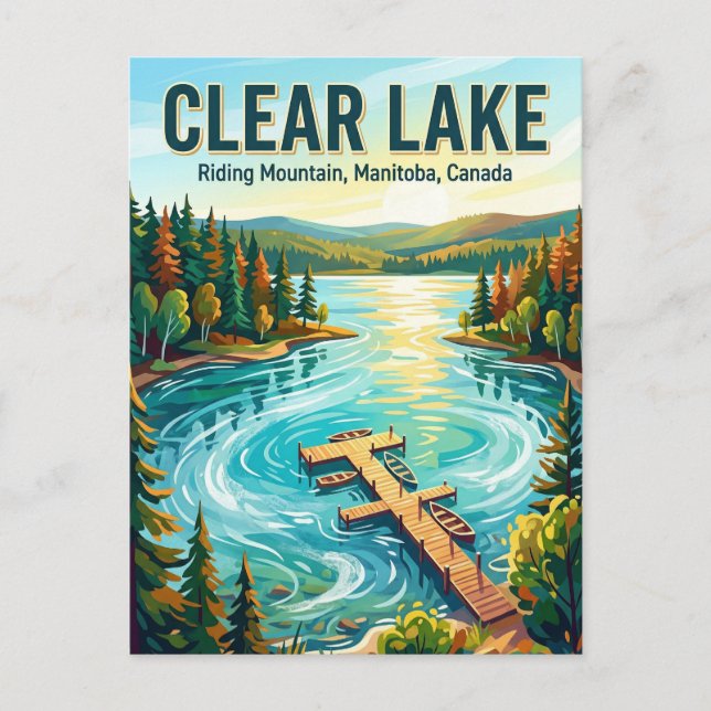 Riding Mountain National Park Canada Postcard (Front)