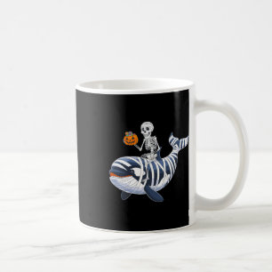 Riding Mummy Orca Halloween Candy Whale Coffee Mug