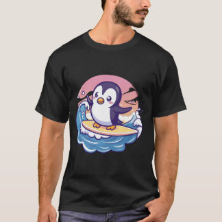 Riding the Icy Tides V2  T-Shirt