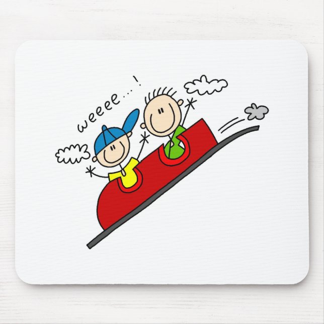 Riding The Rollercoaster Mousepad (Front)