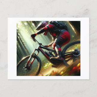 Riding the Trail,  Postcard