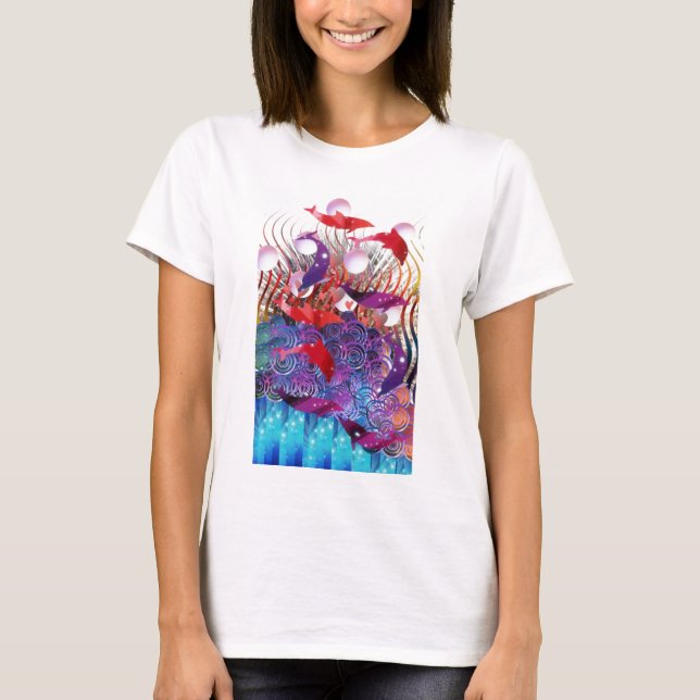 Riding the Waves T-Shirt (Front)