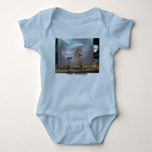 Riding the wind baby bodysuit
