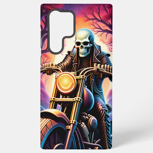 Riding through the interweaving branches samsung galaxy s22 ultra case (Back)