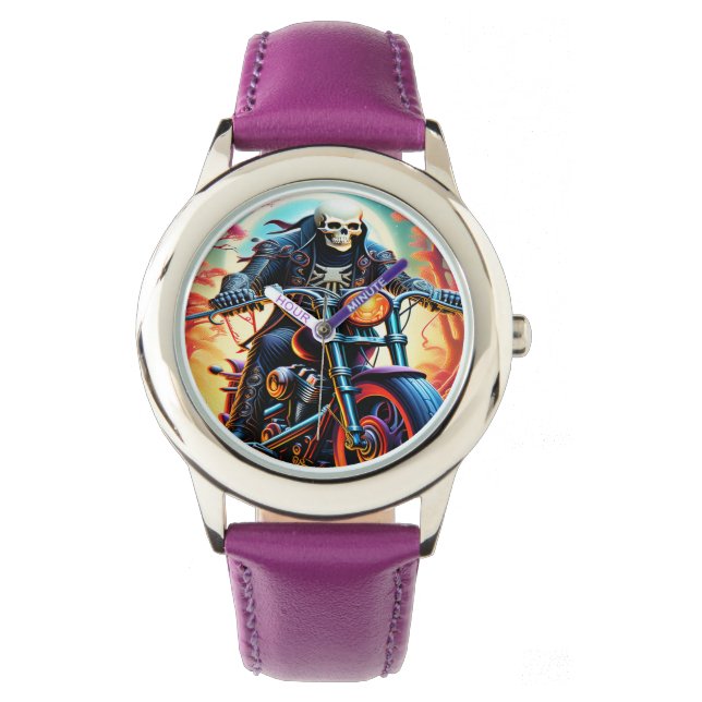 Riding through the interweaving branches watch (Front)