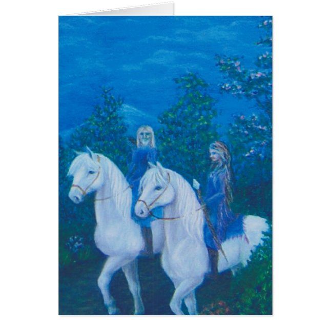 Riding throught the woods (Front)