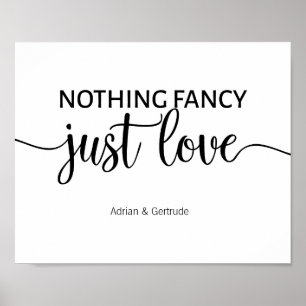Rien de fantaisie Just Love Poster