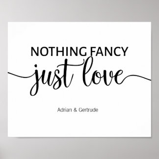 Rien de fantaisie Just Love Poster