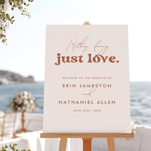 Rien de fantaisie Juste Amour Mariage Affiche de b