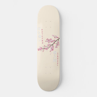 Rien de personnel - Skateboard en fleurs de cerisi