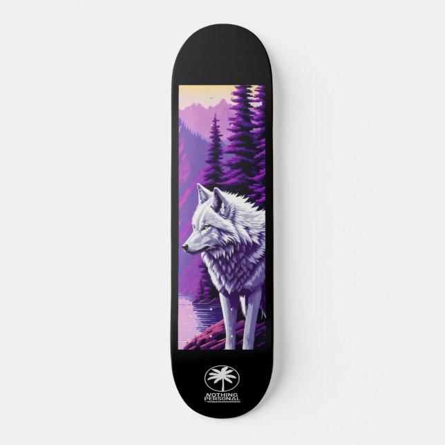 Rien de personnel Twilight Wolf Skateboard (Recto)