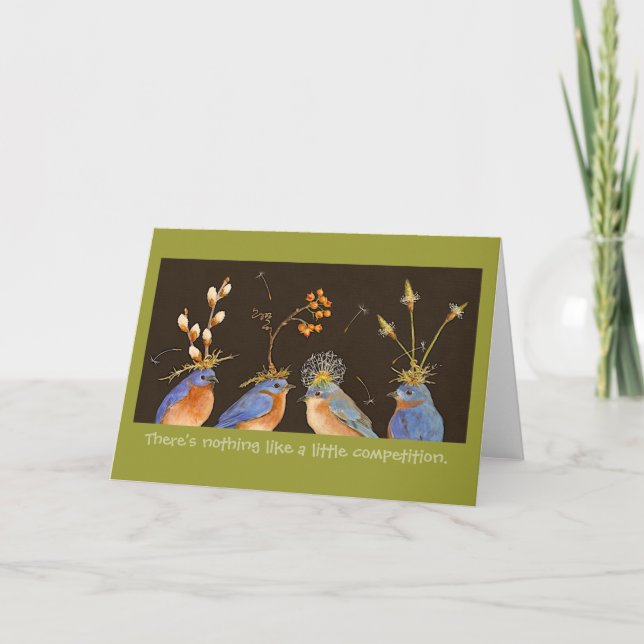 Rien de tel qu'une petite carte de compétition (Devant)