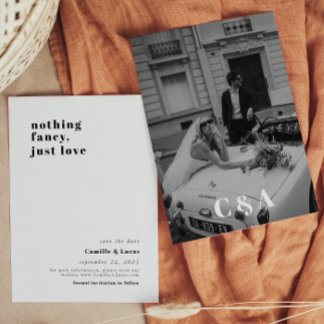 Rien d'extraordinaire mais un Faire-part de mariag