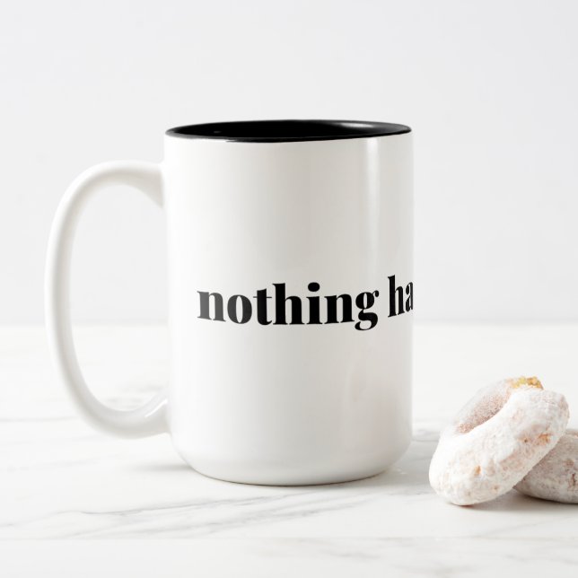Rien N'A Mal Passé 15 oz. mug (Avec donut)