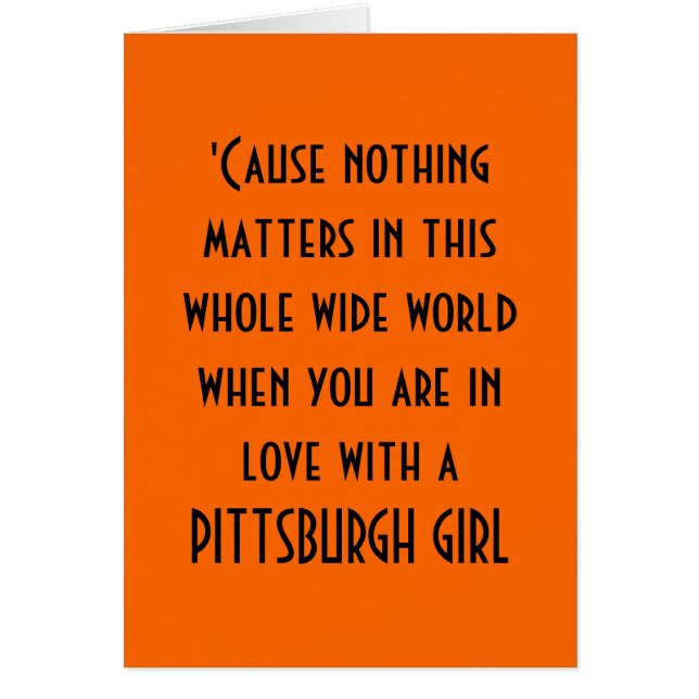 RIEN N'IMPORTE QUAND ON EST AMOUREUX AVEC UNE ____ (Devant)