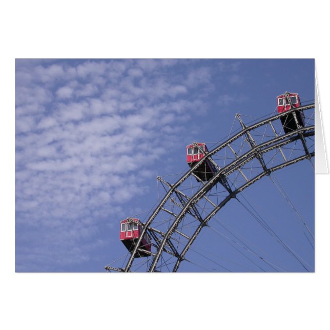 Riesenrad In Prater Vienna Austria (Front Horizontal)
