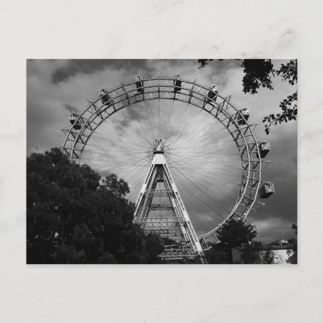 Riesenrad in Wien Österreich Postcard (Front)