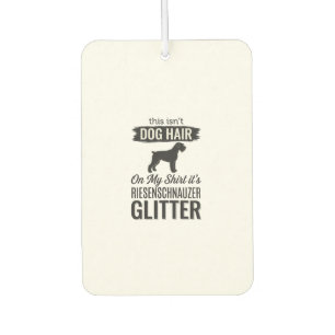 Riesenschnauzer Glitter Funny Dog Lover Design_1 Air Freshener