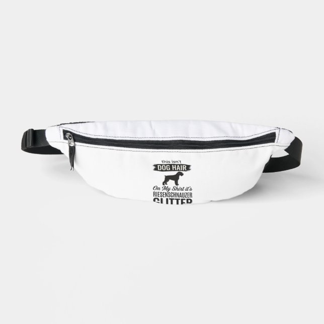 Riesenschnauzer Glitter Funny Dog Lover Design_1 Fanny Pack (Front)