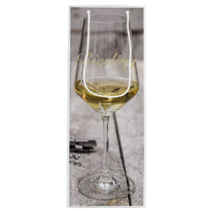 Riesling for white Wine lover Sommelier gift Wine Gift Bag