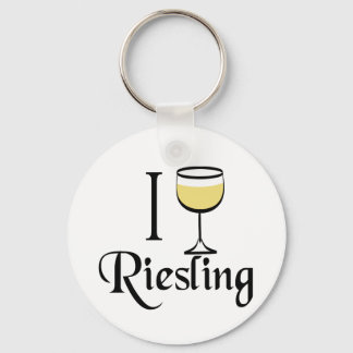 Riesling Wine Lover Gifts Keychain