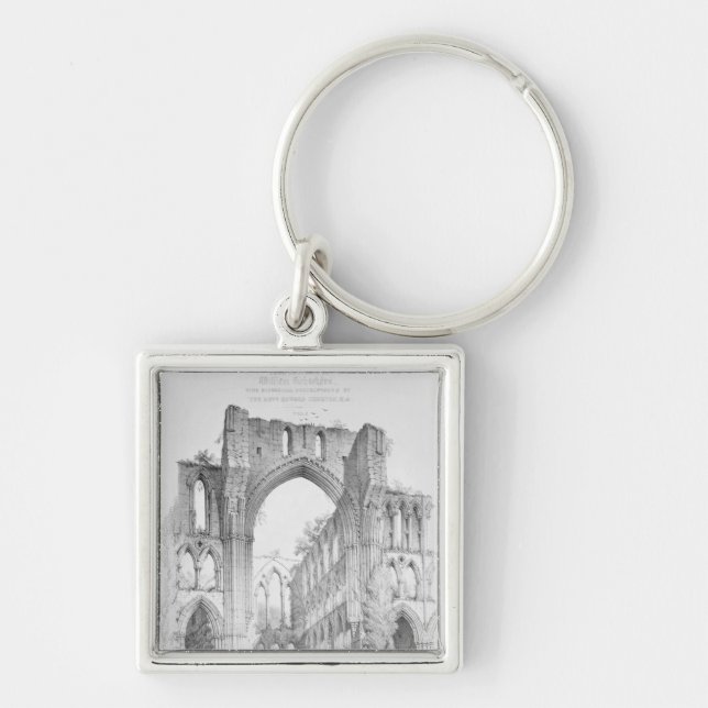 Rievaulx Abbey Keychain (Front)